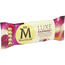 Photo of Magnum Ice Cream Dessert Stick Raspberry Panna Cotta Frozen