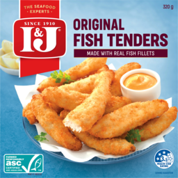 Photo of I&J Original Fish Tenders Made With Real Fish Fillets 320g