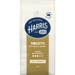Photo of Harris Smooth Balanced & Creamy Medium Roast Ground Coffee 200g