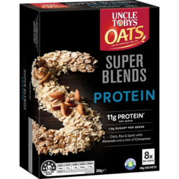 Photo of Uncle Tobys Oats Super Blends Breakfast Cereal Hi-Protein Rye & Spelt With Almonds