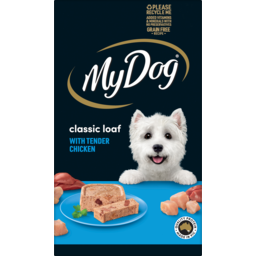 Photo of My Dog Chicken Supreme Meaty Loaf Dog Food 6x100g