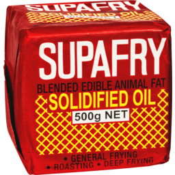 Photo of Supafry Solid Frying Oil 500g
