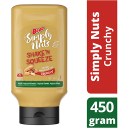 Photo of BEGA SIMPLY NUTS SQUEEZE CRUNCH 450G