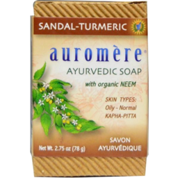 Photo of Auromere - Sandal Tumeric Soap