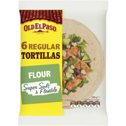 Photo of Old El Paso Fajitas Tortillas 6 Pack 240g