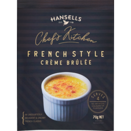 Photo of Hansells Chef's Kitchen French Style Creme Brulee 70g