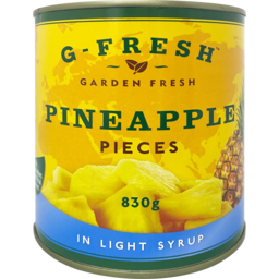 Photo of G Fresh Pineapple Pieces In Light Syrup 830g
