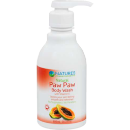Photo of Natures Commonscents Paw Paw Body Wash 600ml