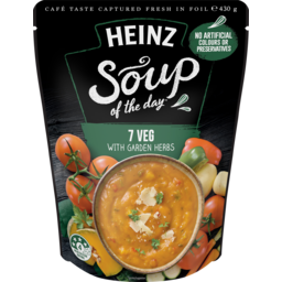 Photo of Heinz Soup Of The Day™ 7 Veg With Garden Herbs 430g
