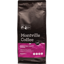 Photo of MONTVILLE COFFEE Org Sunshine Coast Blend Plunger 1kg