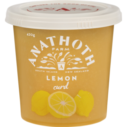 Photo of Anathoth Farm Curd Lemon 420g