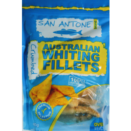 Photo of San Antone Crumbed Australian Whiting Fillets