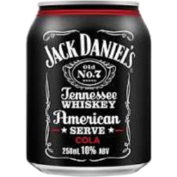 Photo of Jack Daniel's American Serve & Cola Can