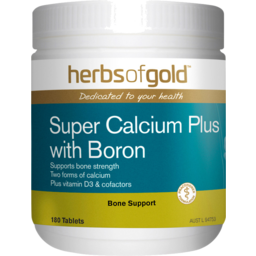 Photo of HERBS OF GOLD Super Calcium Plus With Boron 180ta