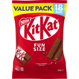 Photo of Nestle Kit Kat 2 Fingers Fun Size 18pk 252g