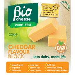 Photo of Bio Cheese Dairy Free Cheddar Flavour Block