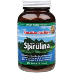 Photo of Green Nutritionals Hawaiian Spirulina 200pk