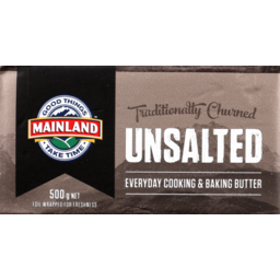 Photo of Mainland Butter Unsalted 500g