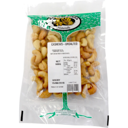 Photo of Nat Works Unsalted Cashews 250g