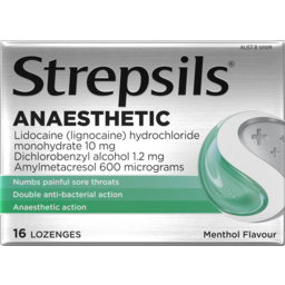 Photo of Strepsils Plus Anaesthetic Dual Action Lozenges 16 Pack