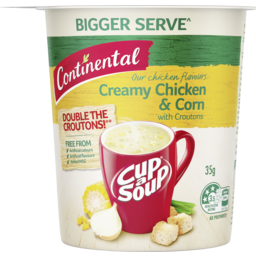 Photo of Continental Cup A Soup Croutons Creamy Chicken & Corn 35gm