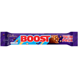 Photo of Cadbury Boost Bar Twin Pack 77g
