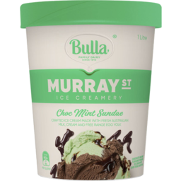 Photo of Bulla Murray Street Ice Cream Chocolate Mint Sundae