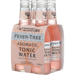Photo of Fever-Tree Aromatic Tonic Water 4x 4x200ml
