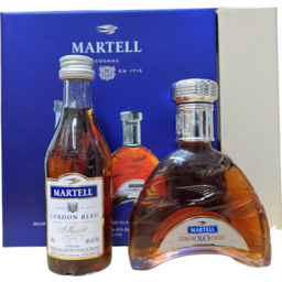 Photo of Martell Cordon Bleu + Martell XO 50ml Gift Pack