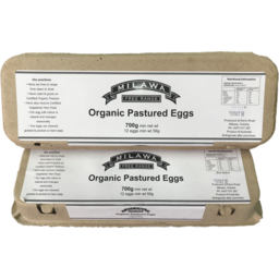 Photo of Milawa Organic Eggs 800g