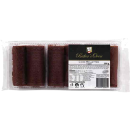 Photo of Bakers Oven Rollettes Chocolate 250gm