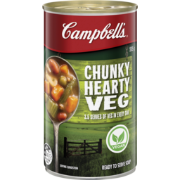 Photo of Campbells Soup Chunky Hearty Vegetables 505gm