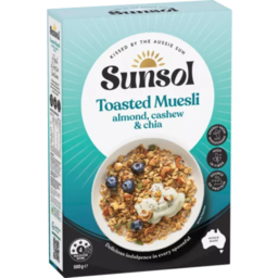 Photo of Sunsol Almond Cashew & Chia Toasted Muesli 500g