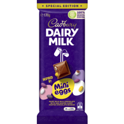 Photo of Cadbury Dairy Milk Mini Egg Block Special Edition 170g 170g