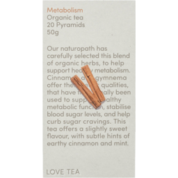 Photo of LOVE TEA Metabolism 20 Pyramid Tea Bags