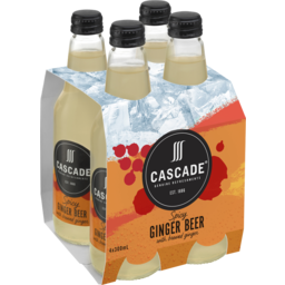Photo of Cascade Spicy Ginger Beer Multipack Bottles 4x300ml
