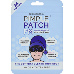 Photo of Skin Control Pimple Patch Pm With Tea Tree 24 Pack