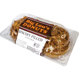 Photo of Big Lou Donut Biscoff Filled 2pk 200gm