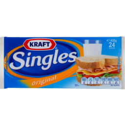 Photo of Kraft Cheese Singles Orginal 432gm
