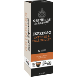 Photo of Grinders Espresso Coffee Capsules 10 Pack X 80g
