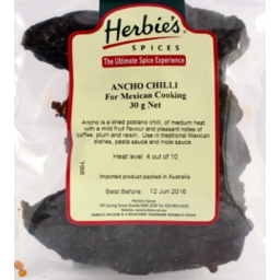 Photo of Herbies Chilli Ancho Whole