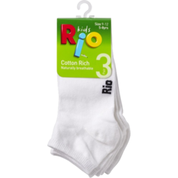 Photo of Rio Kids Socks T/liner Size 9+
