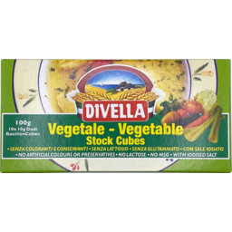 Photo of Divella Vegetable Stock Cubes 100g