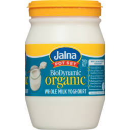 Photo of Jalna Pot Set Bio Dynamic Organic Whole Milk Yoghourt
