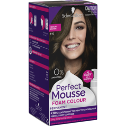 Photo of Schwarzkopf Perfect Mousse Med Brown#5.0