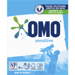 Photo of Omo Sensitive Washing Powder Front & Top Loader 2 Kg 2kg