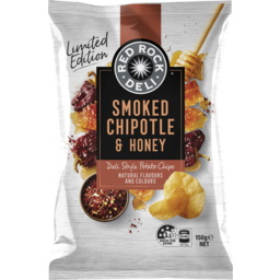 Photo of Red Rock Deli Limited Edition Smoked Chipotle & Honey Chips 150g