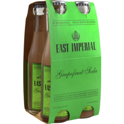 Photo of East Imperial Grapefruit Soda Water 4 Pack
