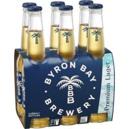 Photo of Byron Bay Brewery Premium Lager 6x355ml Bottle 6.0x355ml