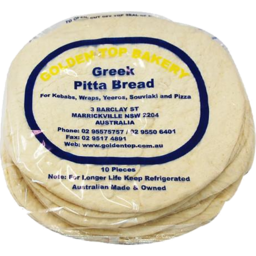 Photo of G/Top Greek Pita Bread L 10p